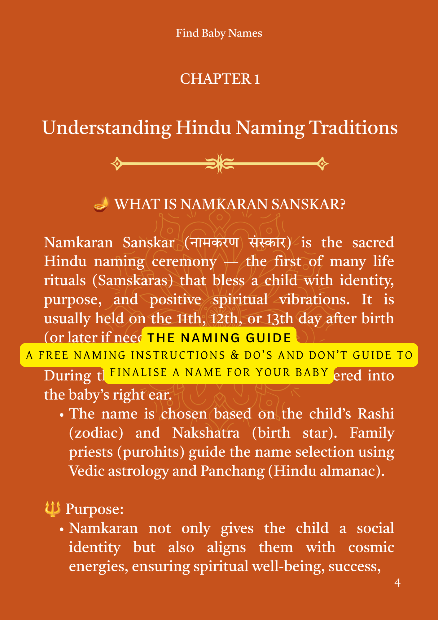Nakshatra & Rashi Table
