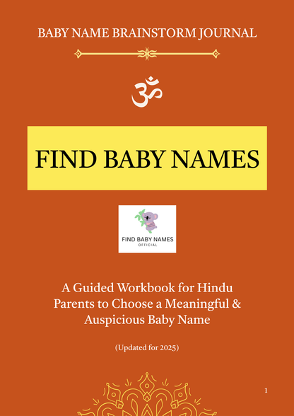 The Naam Sutra: A Sacred Baby Naming E-Book (GET 2000 NAMES FREE)