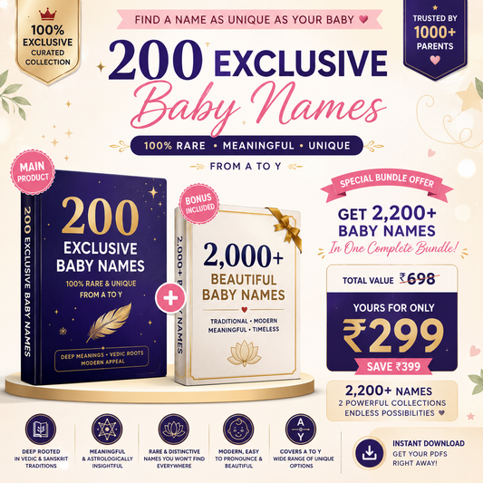 200 EXCLUSIVE BABY NAMES - 100% RARE & UNIQUE 👶✨