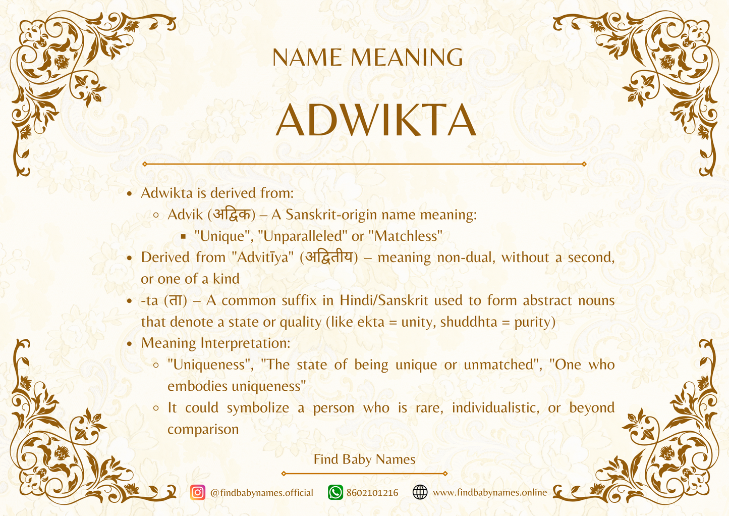 🔮 Personalized Baby Name Consultation – Unique, Auspicious & Tailored to Your Baby’s Destiny! 👶✨