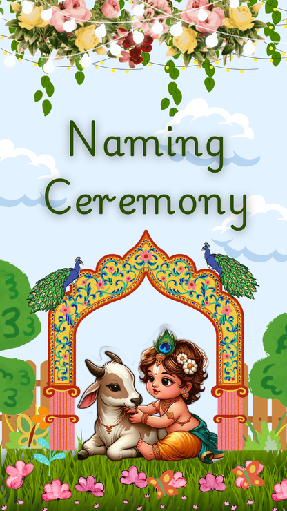 👶✨ Baby Naming Ceremony & Baby Shower Invitation Video – Custom & Heartwarming!