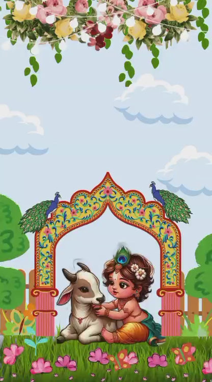 👶✨ Baby Naming Ceremony & Baby Shower Invitation Video – Custom & Heartwarming!